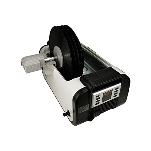 iSonic - P4875II+MVR+CSVR+KWx1 P4875II+MVR5 Motorized Ultrasonic Vinyl Record Cleaner, 110V (5-records)