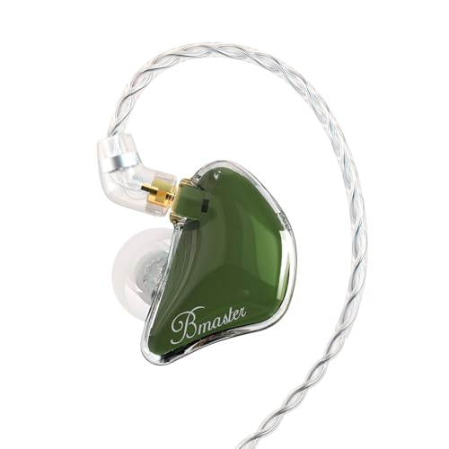 BASN Bmaster in Ear Monitor Headphones for Musicians, Hybrid...