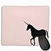 Produktbild Whecom Gaming Mauspad Schwarz, Cute Dog Mouse Pad with Stitched Edge, Premium Non-Slip Rubber Gaming Mouse Pad for Laptop & PC, 11.8" X 9.8"