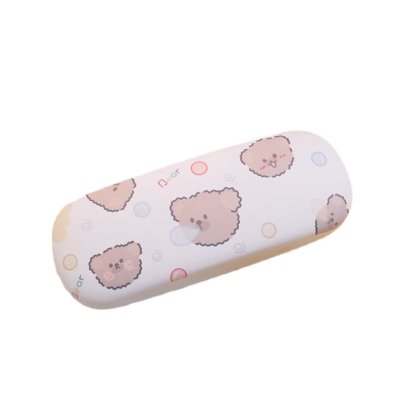 Kawaii - Funda rígida para gafas con diseño de animé estético japonés, D, Large