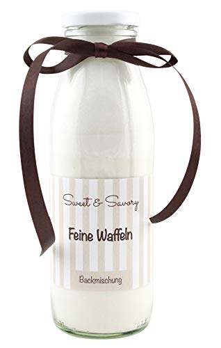 Backmischung im Glas für Feine Waffeln Cover