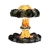 LED調光可能爆発雲アートランプユニークなデザイン調節可能な明るさデスクライトホーム897