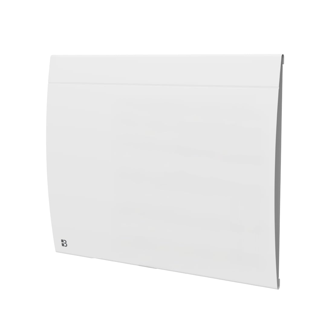 BESTHERM - Stały grzejnik elektryczny podłączony WIFI z ceramiczną suchą bezwładnością 1000 W Bestherm ILLO CONNECT poziomy biały