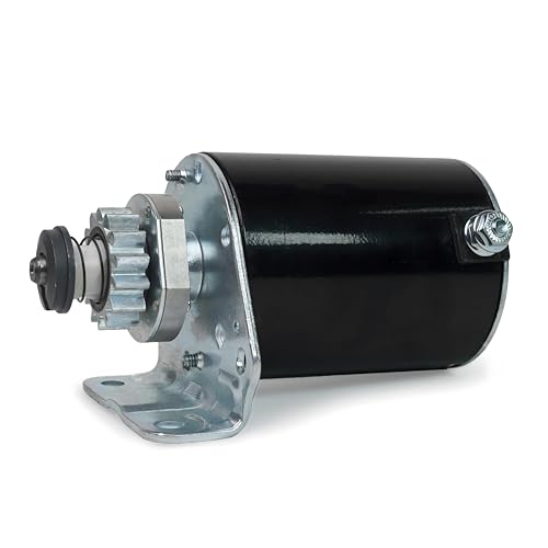 14 Tooth Starter Motor Replacement for 42 inch Craftsman LT1000 LT2000 LT3000 YT3000 DYT4000 Riding Lawn Mower Tractors with Briggs Stratton Intek 17HP 17.5HP 18HP 18.5HP 19HP 19.5HP 20Hp
