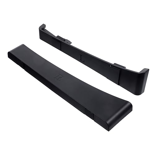 Happyyami Game Console Rack Horizontal Stand for Disc and Digital Editions Easy Installation Stable Base Holder for Stylish Design