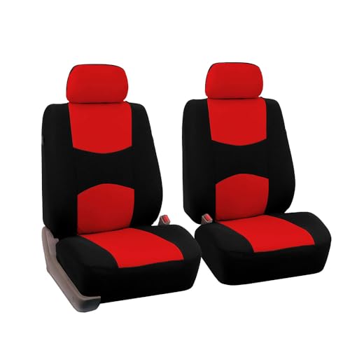 WEQTYSAB Car Seat Covers, for Fiat 500 500S 500E 500C 500L 500X Waterproof Breathable Automotive Full Set Seat Protectors Front and Back Car Seat Covers Accessories,D