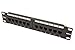 TRENDnet 12-Port Cat6 Unshielded Patch Panel, TC-P12C6, 10 Inch Wide, 12 x Gigabit RJ-45 Ethernet Ports, Metal Housing, 250MHz Connection, Color-Coded Labeling for T568A & T568B Wiring, Port Labels