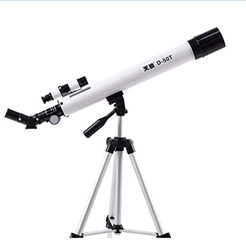 Telescopio refractor portátil para principiantes con trípode miniatura 1