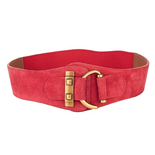 Ceinture de taille large pour structurer une robe ample avec élégance et confort