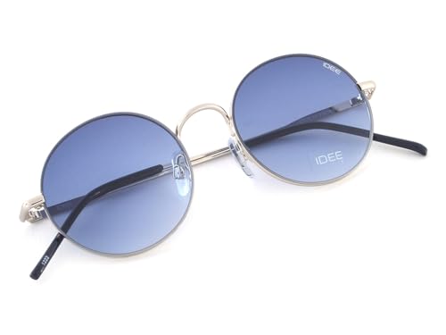 Image of IDEE sunglasses| 100% UV Protected | Gradient | Full Rim | Round | Men and Women | Medium | Alloy Metal Frame |Gradient Polycarbonate Lens |IDS2976