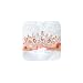 Tgirls Baroque Bridal Wedding Crowns and Tiaras Bride Princess Pink Rhinestone Headband Jewelry for Women and Girls (Rose Gold)