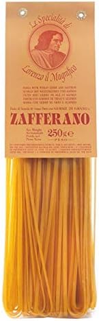 Antico Pastificio MORELLI - Saffron Linguine - 8.82 lbs (16 packs of 8.82 oz) - Italian Artisan Pasta made in Tuscany