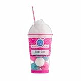 Fizz and Bubble, Bath Fizzy Milkshake, 10.5oz (12-Pack) - Scented Bath Bomb Set with Loofah, Moisturizing for Dry Skin, Handmade Gift Ideas for Her (Bubble Gum)