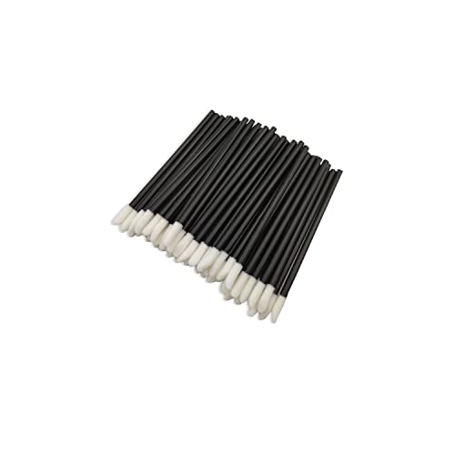 50 Stück Einweg Lippenpinsel, Lip Gloss Pinsel Applikator Make-Up Tool Cover