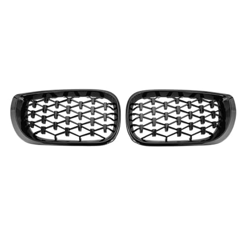 Calandre voiture pour Série 3 E46 4 portes 2002-2005 en ABS style noir