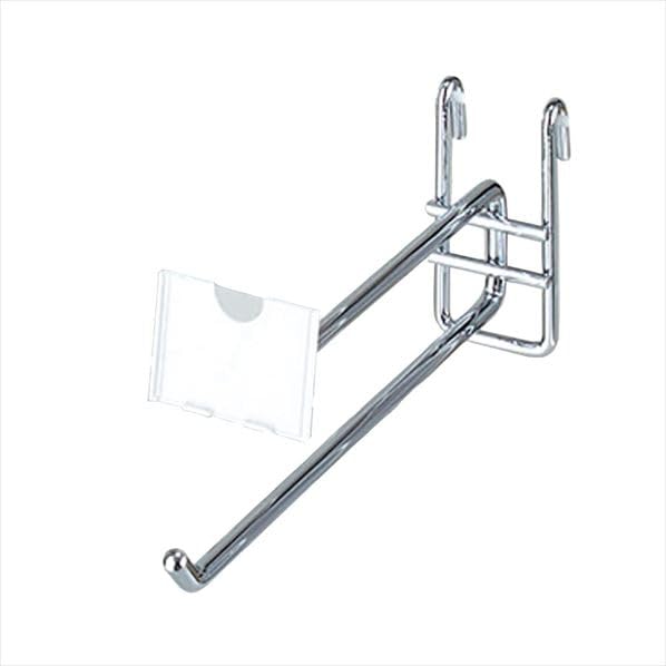 Amazon｜【10本】ネット用2段フック(直径6mm) クローム L20cm