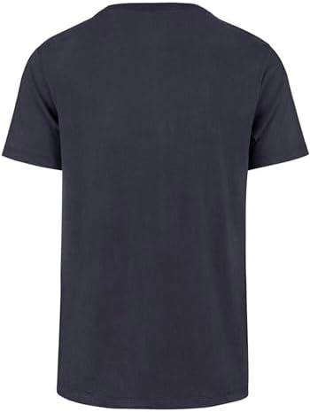 47 Brand MLB Men's Team Color Distressed Imprint Primary Logo Short Sleeve Baseball T-Shirt - New York Yankees - Navy - X-Large — view 2