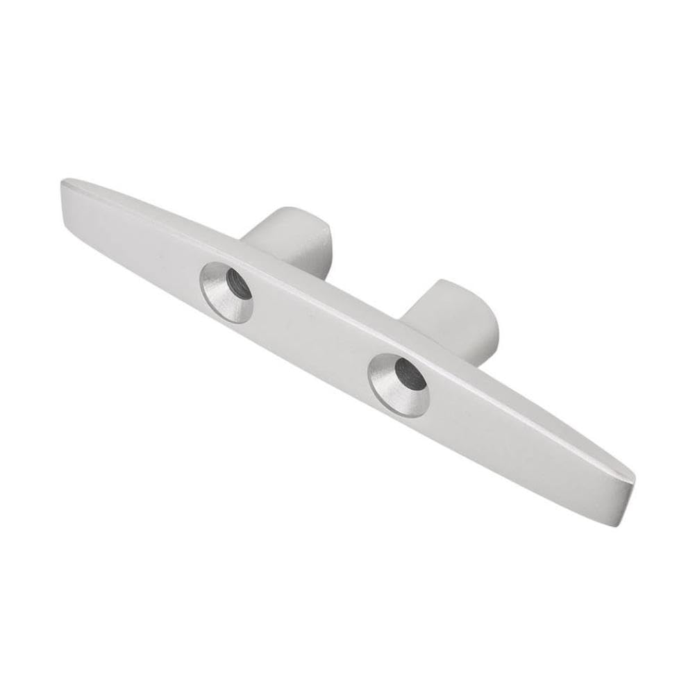 Taquet de Quai de Bateau 200mm avec Trous, borne Marine en Aluminium Compatible avec Yacht de Bateau
