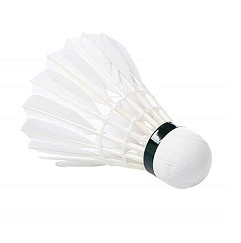 STAR SUN Plastic Badminton Feather Shuttlecock, White, Pack of 10-image-37