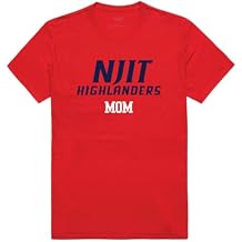 NJIT Highlanders Mom T-Shirt - Red, XX-Large