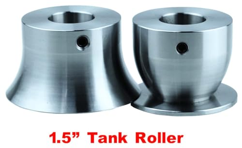 KASTFORCE KF5015 Bead Roller Radius Edge Die Set with 8 dies includes 5/16"-1/2" - 1" - 1 1/2" Radius Dies 22mm (0.866") shaft