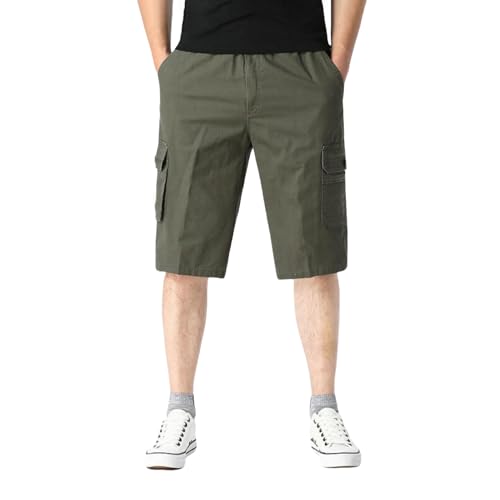 Short cargo homme ample léger fin résout le manque de poches en été