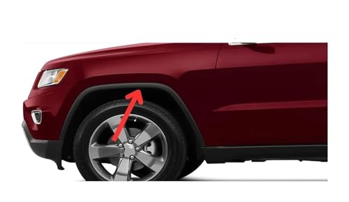 Moldura de rueda delantera derecha para restaurar Jeep Grand Cherokee de 2011 a 2016 5