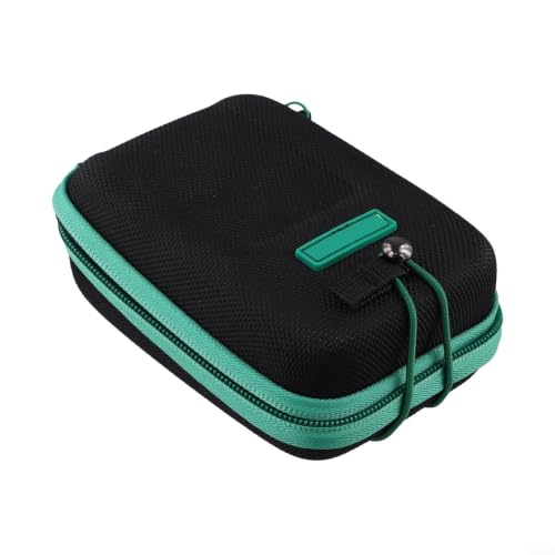 Eva Golf telémetro caso bolsa para caza cámara bolsa protección a prueba de golpes con cordón mosquetón para bolsas de golf cochecitos tamaño negro