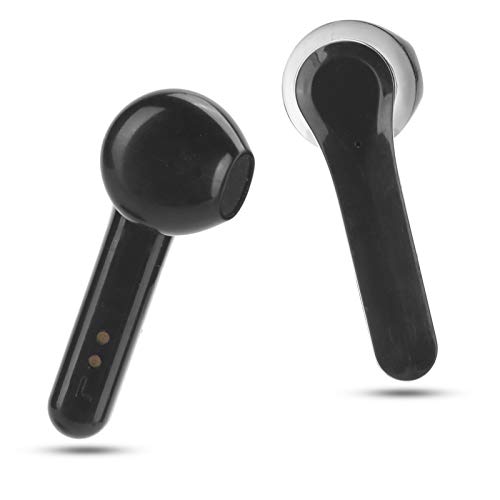 K12 Bluetooth-oortelefoon - Draadloze Bluetooth-koptelefoon Headset LED-display-oordopjes met oplaaddoos, zwart - Image 7