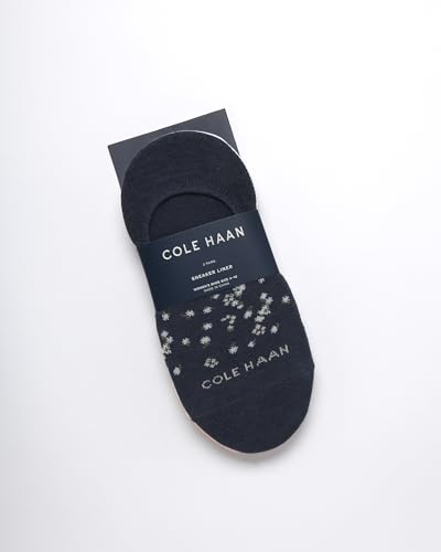 Cole Haan Women's No Show Socks - 3 Pack Soft Cushion Invisible Low Liner Socks for Flats, Loafers, Boat Shoes (Size 4-10)3