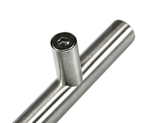 Micro Trader 128 mm bore hole, stainless steel, furniture handles, bar handles, railing handles, Silber - Image 3