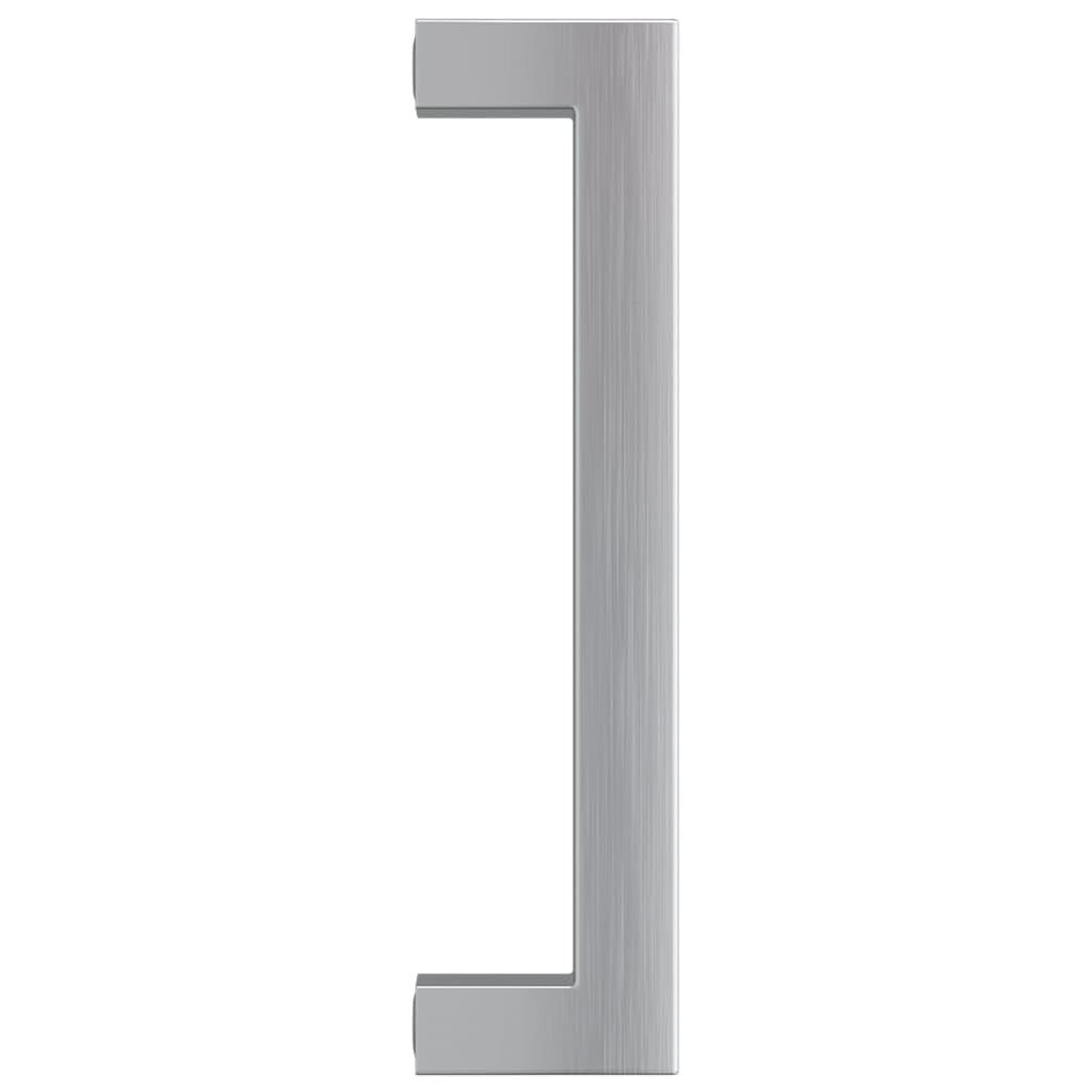Tiradores de muebles de acero inoxidable cepillado, 20 unidades, 128 mm de distancia entre orificios, para armario, cajón, cocina, cuarto de baño, armario, aparador, aparador