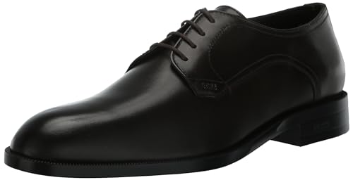 BOSS Men's Tayil Shaded Leather Derby Dress Shoe Oxford Flat