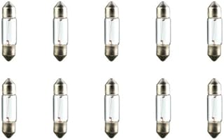CEC Industries #3021 Bulbs, 12 V, 3 W, EC11-5 Base, T-2.25 shape (Box of 10)