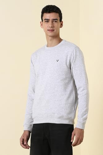 Image of Allen Solly Men's Cotton Crew Neck Sweatshirt