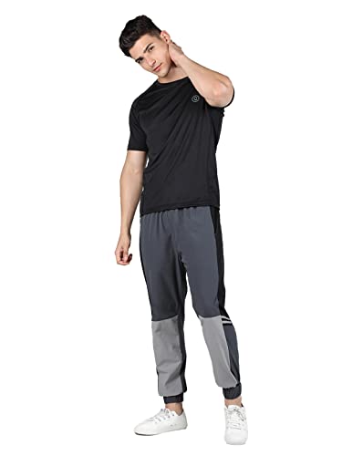 Image of CHKOKKO Men Casual Regular Fit Track Pant Gym Workout Lower With Pocket