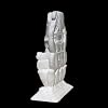 Marble Lord Ganesha Statue 6 Inch Handcrafted Ganpati Idol for Home Temple Pooja Room Office Decor | Hindu God Vighnaharta Ganesh Murti Spiritual Showpiece