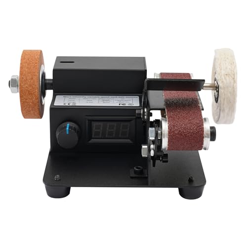Ponceuse à bande éliminant les défauts de surface avec dix bandes abrasives de rechange - 2