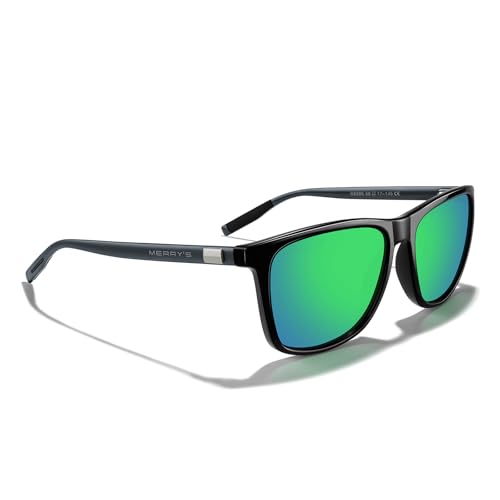 Image of MERRY'S Unisex Polarized Aluminum Sunglasses Vintage Sun Glasses For Men /Women S8286