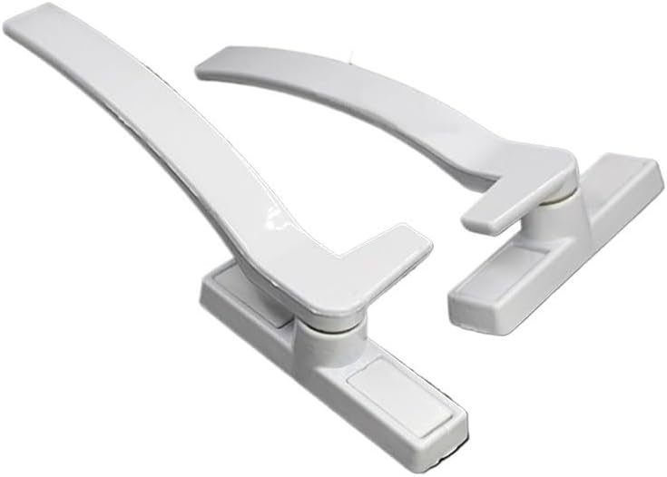 window handles, White Replacement Window Handles Left/Hand Zinc Alloy Hardware Door Handle(Right)