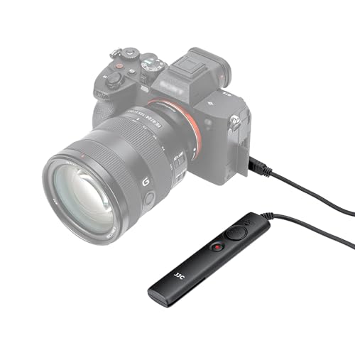 JJC Video Shutter Release Cable Remote Cord for Sony Alpha/Cyber-shot Cameras and Handycam Camcorders with Multi-terminal