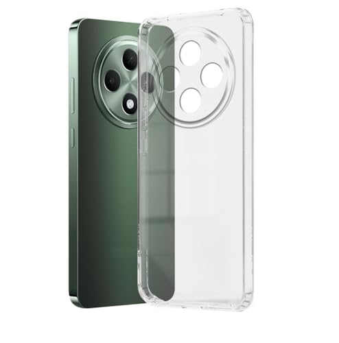 Image of COVERBLACK Flexible Rubber Case Back Cover for Compatible Model with Oppo CPH2705 / F29Pro 5G - Transparent