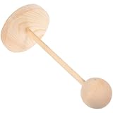 ERINGOGO 木製ウィッグスタンド 収納ラック 滑らか表面でウィッグ 帽子 ヘッド対応 プロ仕様ドール用ディスプレイ台 多用途乾燥ラック付き