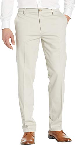 Image of Dockers Mens Straight Fit Signature Lux Cotton Stretch Khaki Pant - Creased