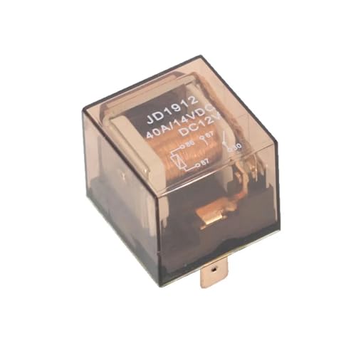Relais DC 12V 40A 5 broches JD1914 pour klaxon et éclairage auto