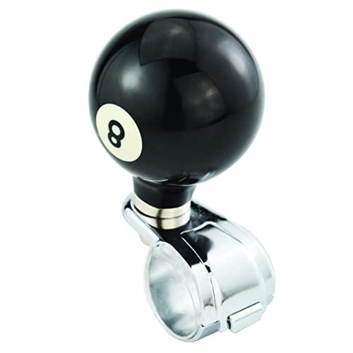 Temzzer Steering Wheel Knob Ball Heavy Car Turning Suicide Spinner Handle for Most Manual Automotive Transmission Vehicles (Black 1)