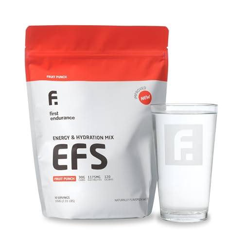 Image of EFS Hydration & Endurance Drink Mix - Premium Carbohydrates for Energy & Performance, Electrolytes for Rapid Rehydration & Running, Cycling and Triathlon Nutrition | Isotonic Energy Fuel | Fruit Punch