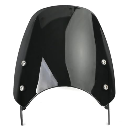 Pare-Brise Moto pour Interceptor 650 avec Support de Carénage et Déflecteur de Vent