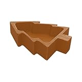 Cuenco para Velas, árbol de Navidad rústico, Cuencos de Madera rústica, decoración de Mesa de café, para centros de Mesa de Granja, Aperitivos, Escritorio, Oficina, Dormitorio, Sala de Estar,