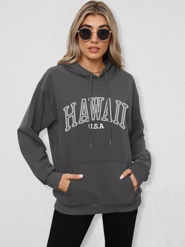 Sweat à capuche surdimensionné contre le froid pull manches longues